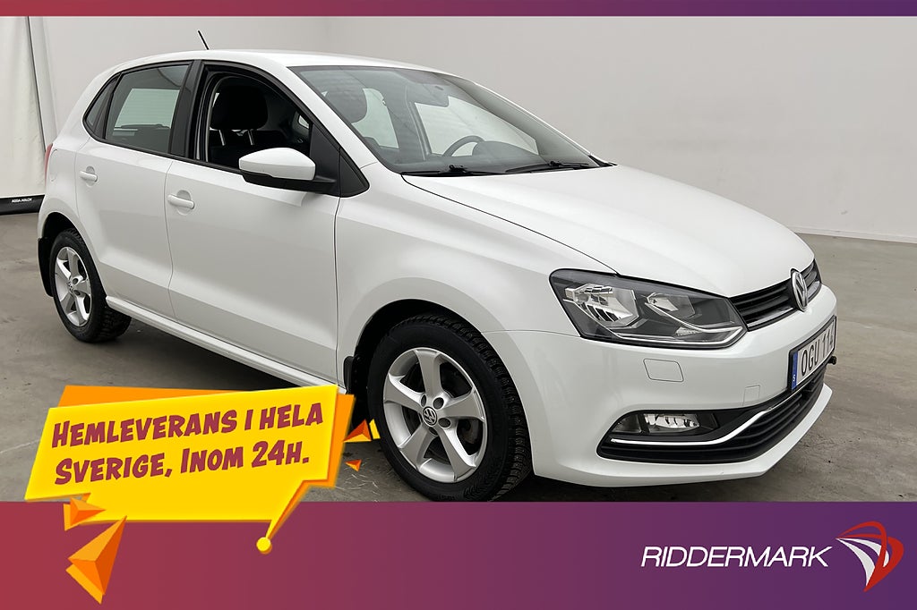 Volkswagen Polo 1.2 TSI AC Få brukare Låg skatt Blåtand