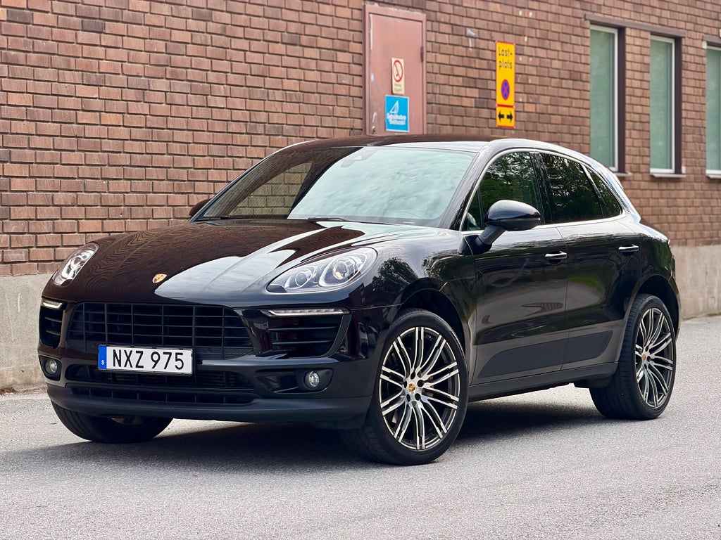 Porsche Macan S Diesel PDK S 21" alu 1äg BOSE Värmare Komfortstolar 