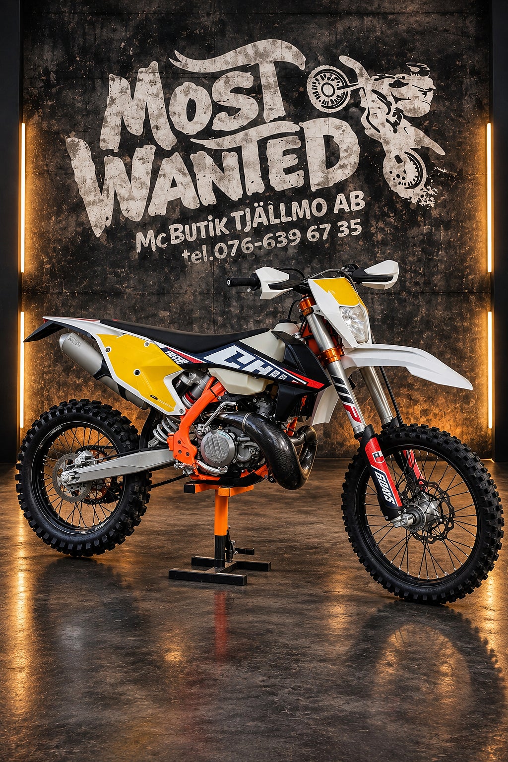 KTM 250 EXC SD TPI OBS 60Timmar En Ägare 