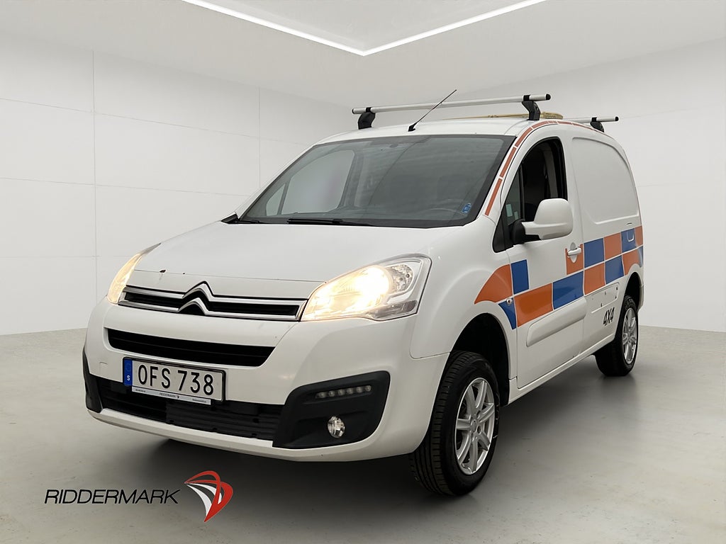 Citroën berlingo 4x4 DANGEL Dragkrok B-Kamera CARPLAY Moms