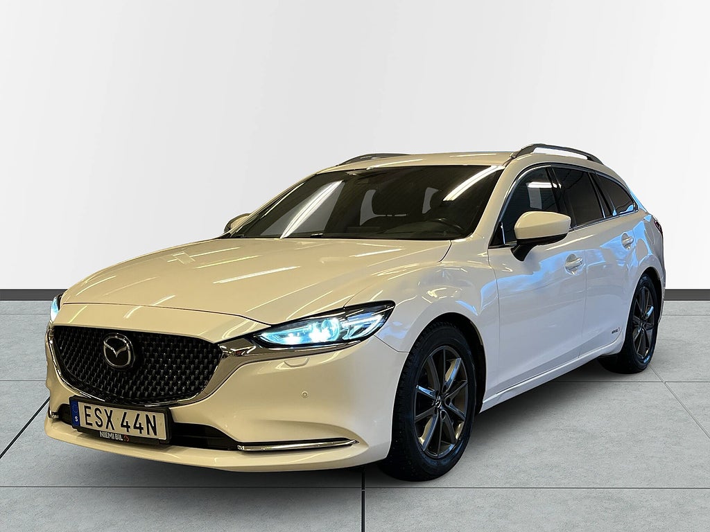 Mazda 6 Optimum 2.2 AWD 1Ägare/10års gar./360°/BOSE/MoK/S&V/HuD