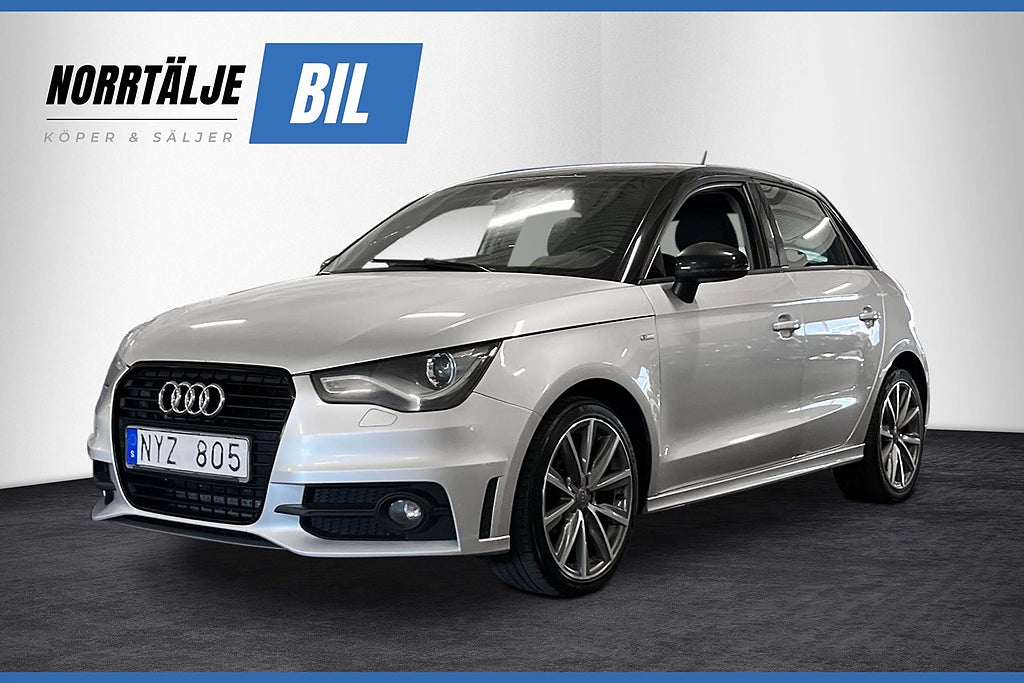 Audi A1 1.6 TDI 90 HK S-LINE MOTOR & KUPÉ VÄRMARE KAMREM BYTT