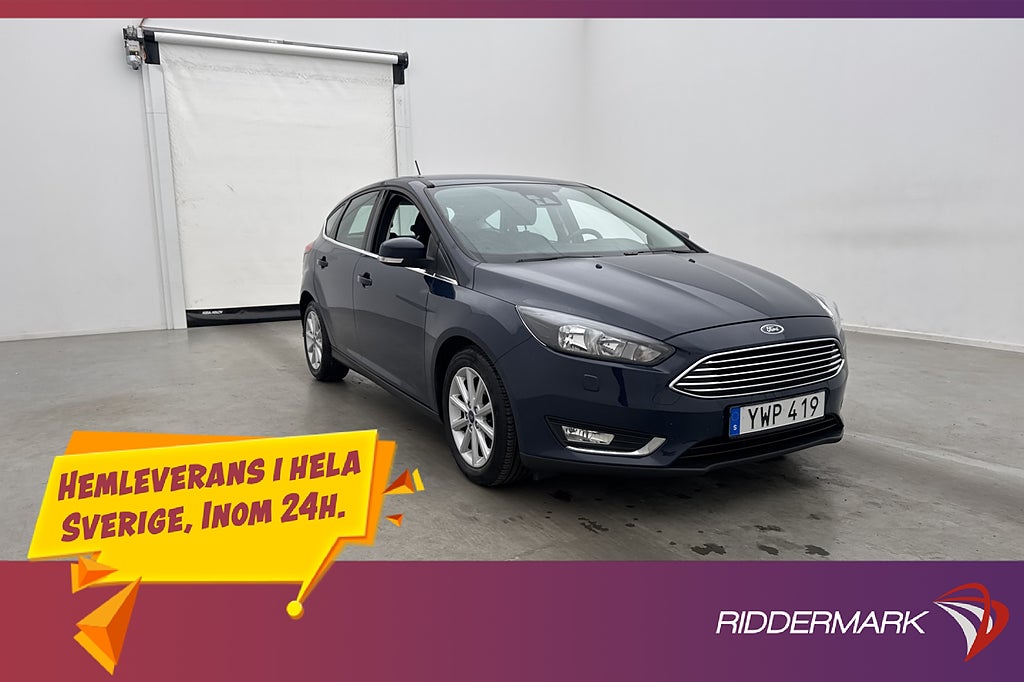 Ford Focus 1.5 EcoBoost 150hk Sensor Lane Assist 712kr Skatt