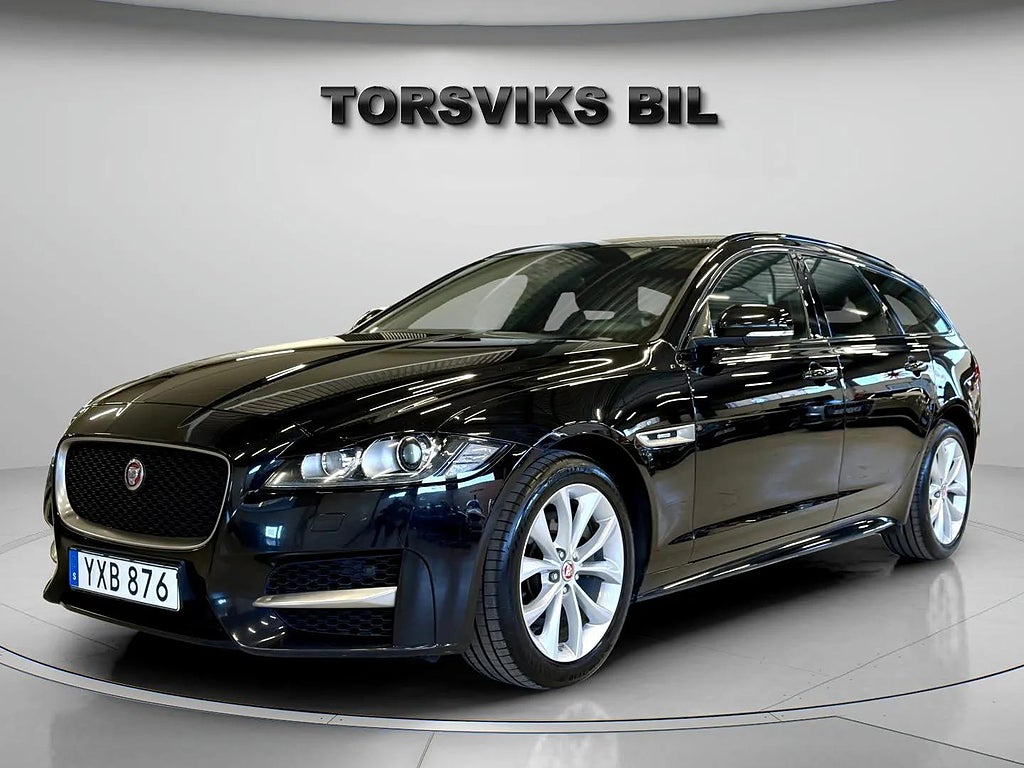 Jaguar XF 20d Sportbrake R-Sport Värmare 1 Ägare - miniatyr 2