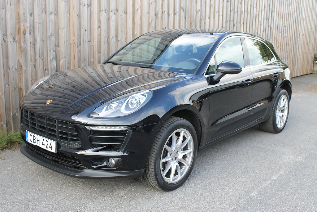 Porsche Macan S Diesel PDK 18vägs Sportstol Navi 1 Ägare Fullservad