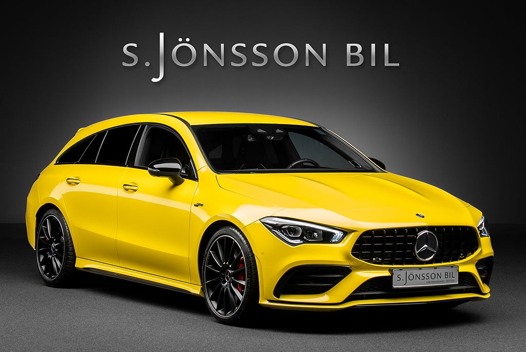 Mercedes-Benz CLA35 4MATIC Shooting Brake / Sportstolar / Burmester