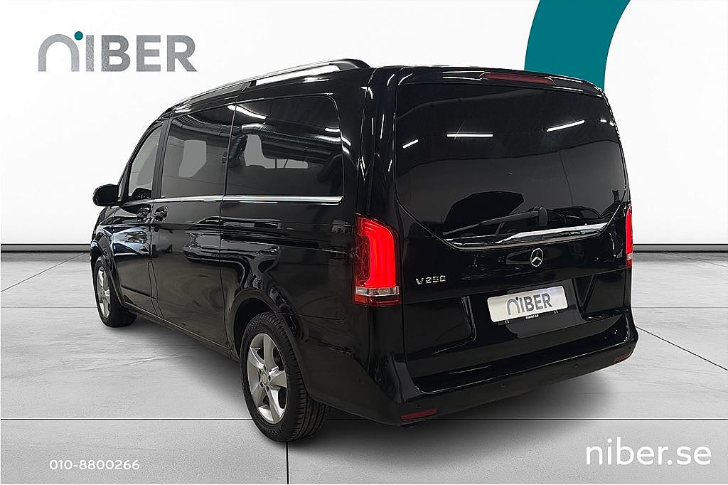 Mercedes-Benz V 250d 3.1t 7-sits Drag, Läder, Navi, Kamera
