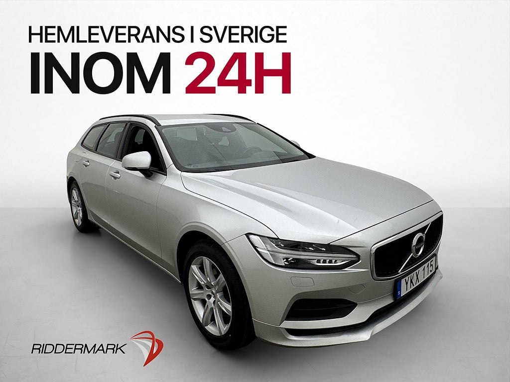 Volvo V90 D3 150hk AWD Värmare VOC Adaptiv Drag