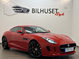 Jaguar F-Type Quickshift 340hk Sportavgas/Navi/Bkamera/Meridian/Läder/Nyservad