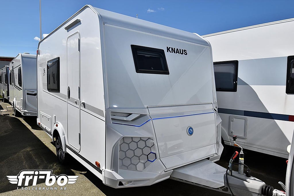 Knaus 340 PX Yaseo, Elbilskompatibel, Dubbelbädd