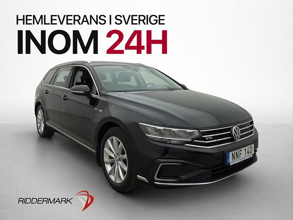 Volkswagen Passat 1.4 TSI GTE Kamera Värmare Drag CarPlay