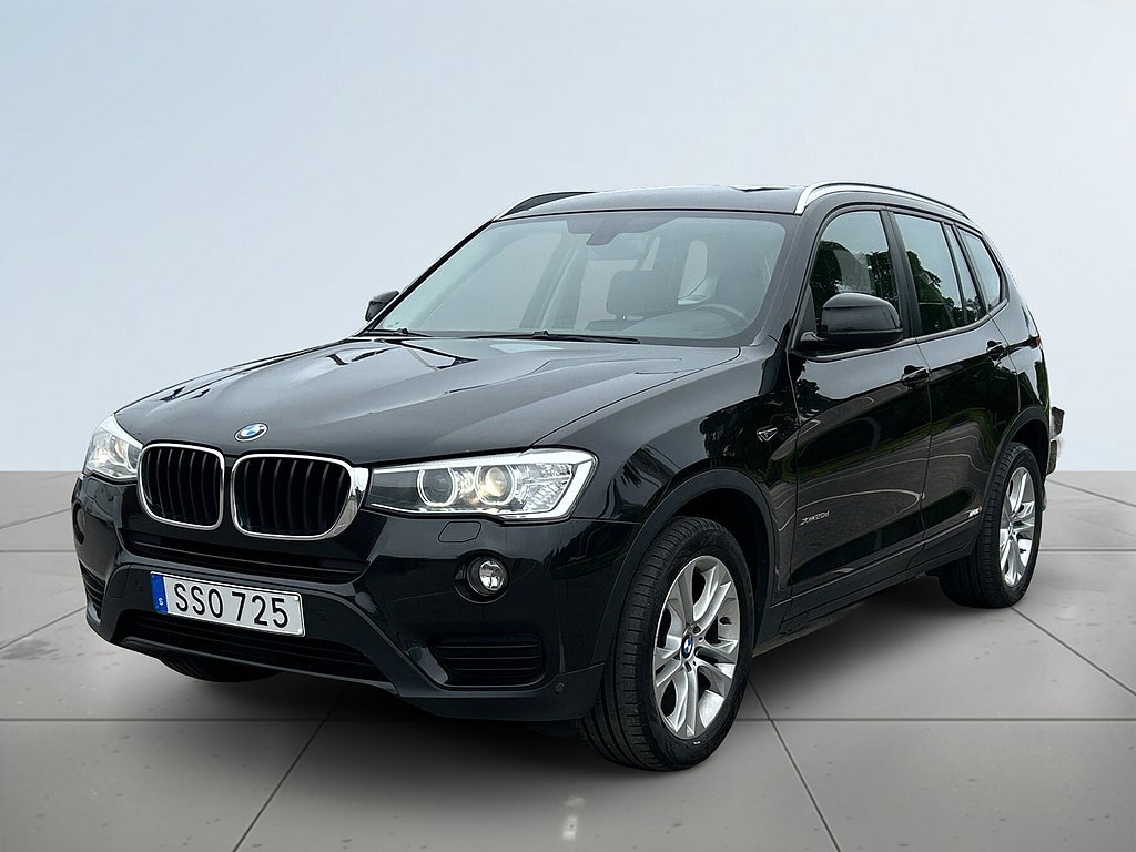 BMW X3 xDrive20d Steptronic Drag/SoV-däck/P-sens/Nybes