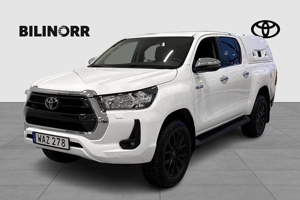 Toyota Hilux Dubbelhytt D-CAB 2,4 TURBO D-4D, AUTOMAT, HERO, TEKNIKPKT