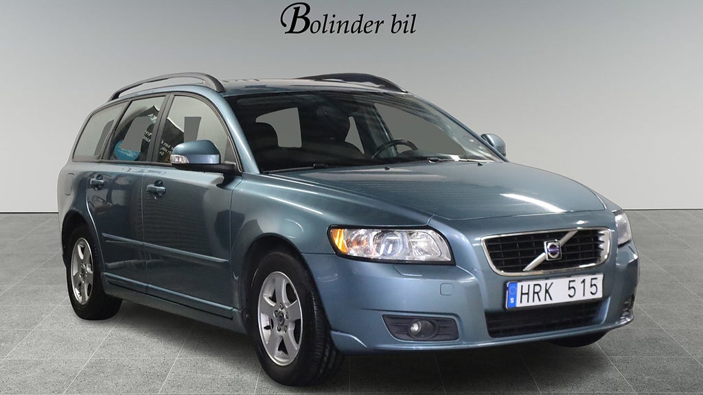 Volvo V50 1.8 Flexifuel Momentum NYBESIKTAD PARKERINGSSENSOR