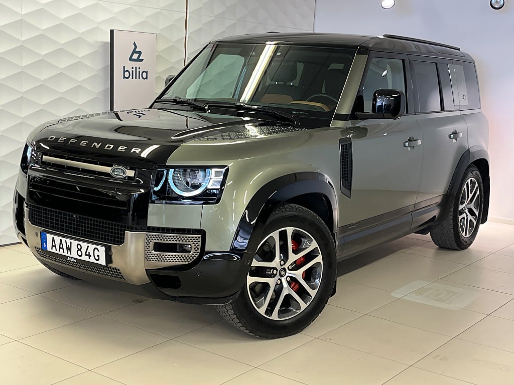 Land Rover Defender 110 P400 X / En ägare / Momsbil!