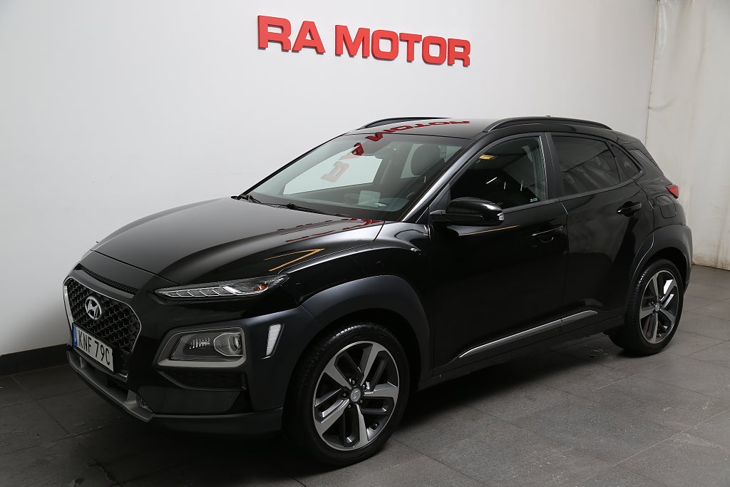 Hyundai Kona 1,6 T-GDI 177hk Premium Aut CarPlay Head-up Krell Navi 2020