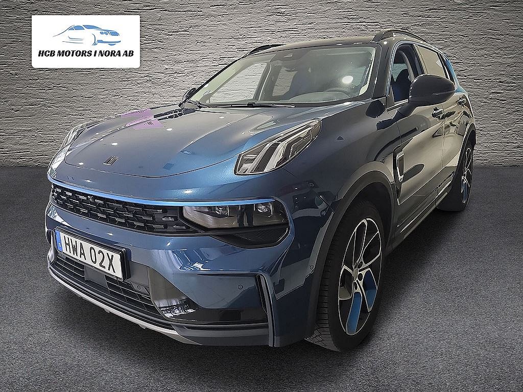 Lynk & Co 01 PHEV Pano Adap Farth Infinity 6,6kw snabbladdning