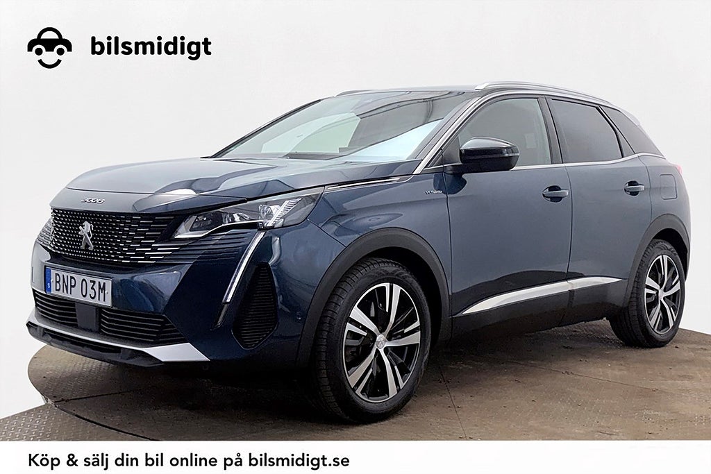 Peugeot 3008 HYBRID GT Drag Delläder Navi Kamera Cockpit Värmare