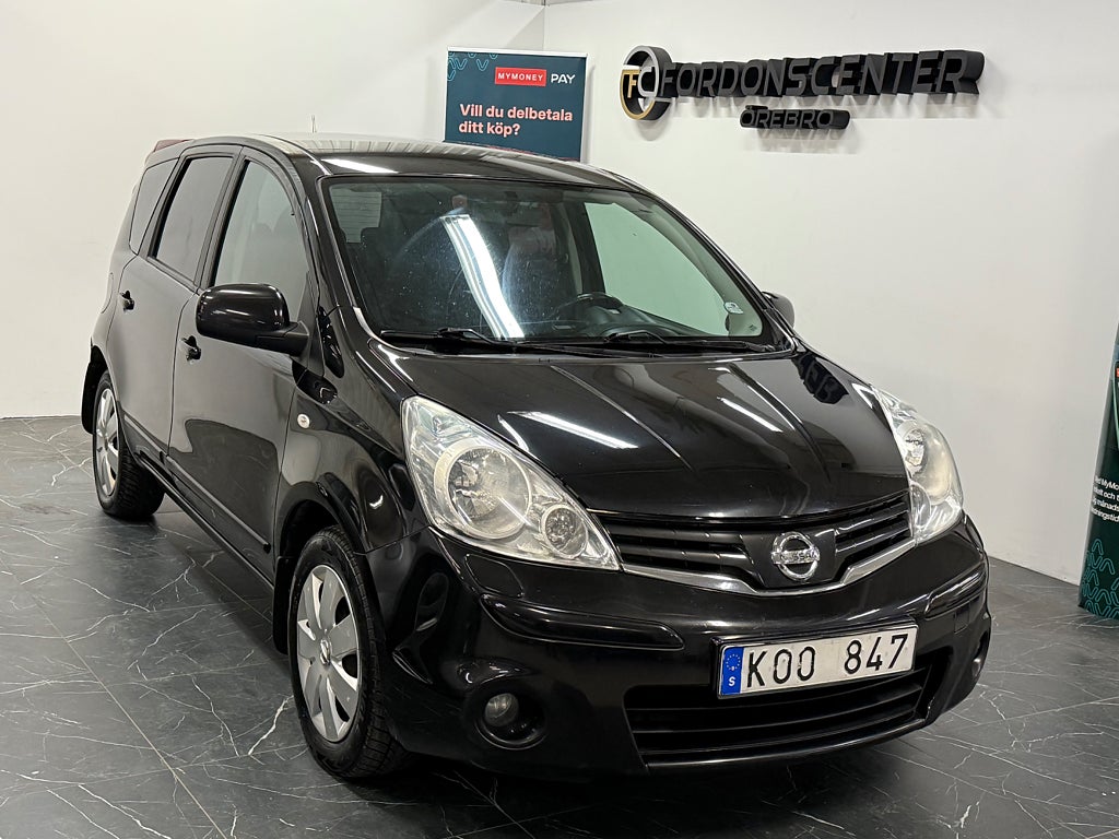 Nissan Note 1.4 Navigation | PDC | Nybesiktigad | Låg skatt