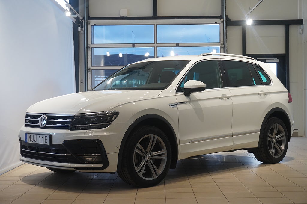 Volkswagen Tiguan 4,95% ränta GT 4WD R-Line Värmare Drag Ad. Farth Kamera