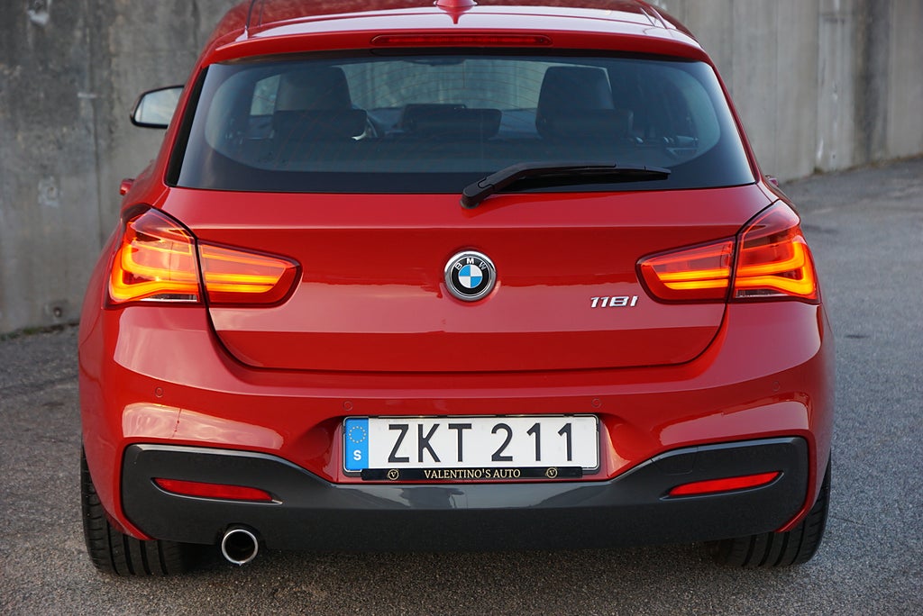 BMW 118I 5-dörrars M Sport 1-Ägare|Skinn|P-sensorer|