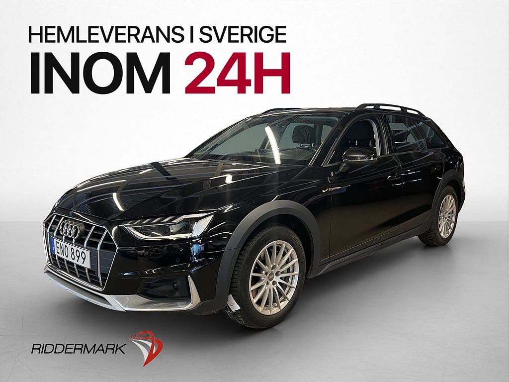 Audi A4 Allroad 40 TDI Q 204hk Proline MOMS Värmare Drag GPS