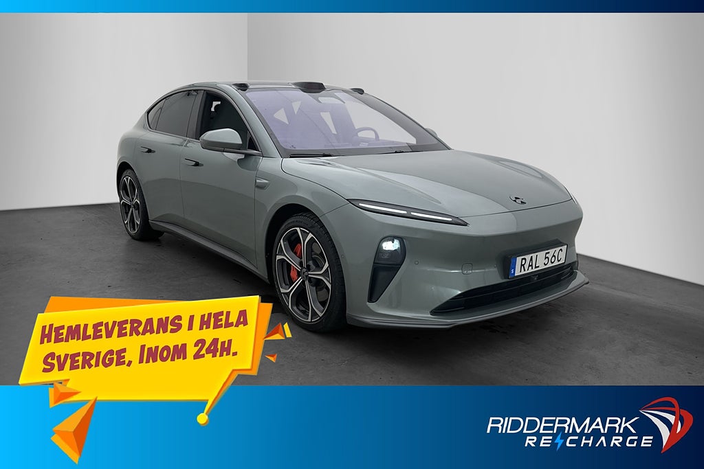 NIO ET5 Longe Range 490hk AWD Pano 360° Skinn Navi