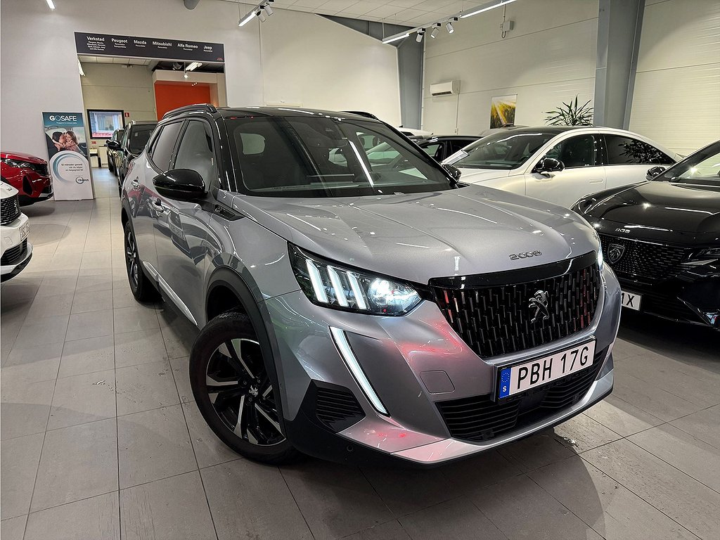 Peugeot 2008 GT 1.2 PureTech EAT 130hk Aut - BACKKAMERA