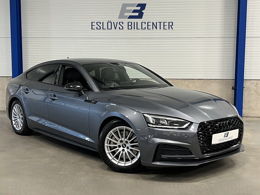 Audi A5 SB 45 TFSI 2.0 quattro 245 HK /S Line / Läder / B%26O / Värmare 