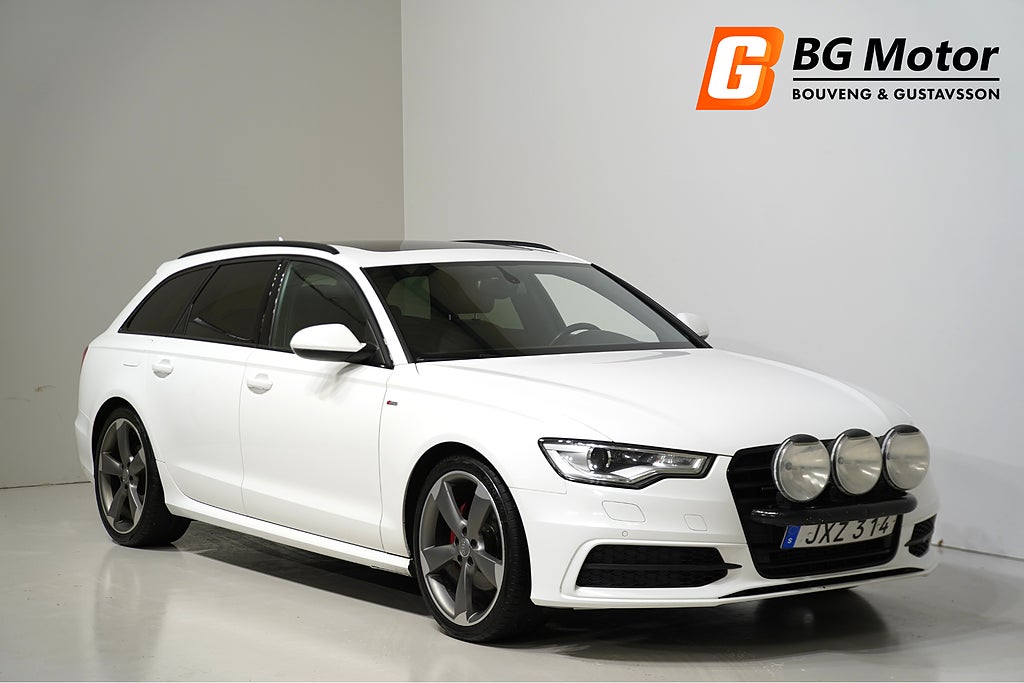 Audi A6 Avant 3.0TDI Q 204hk S-Line Drag/Pano/Värm/1,99% Ränta