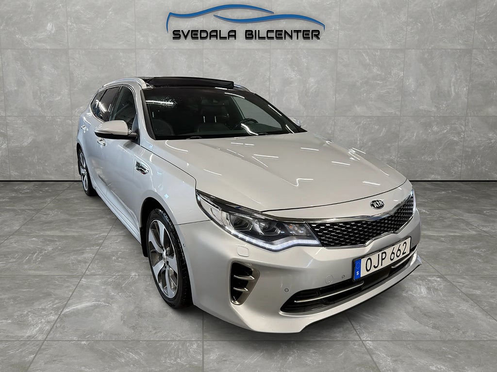 Kia Optima Sport Wagon 1.7 VGT DCT GT-Line Fullutrustad Fullservad