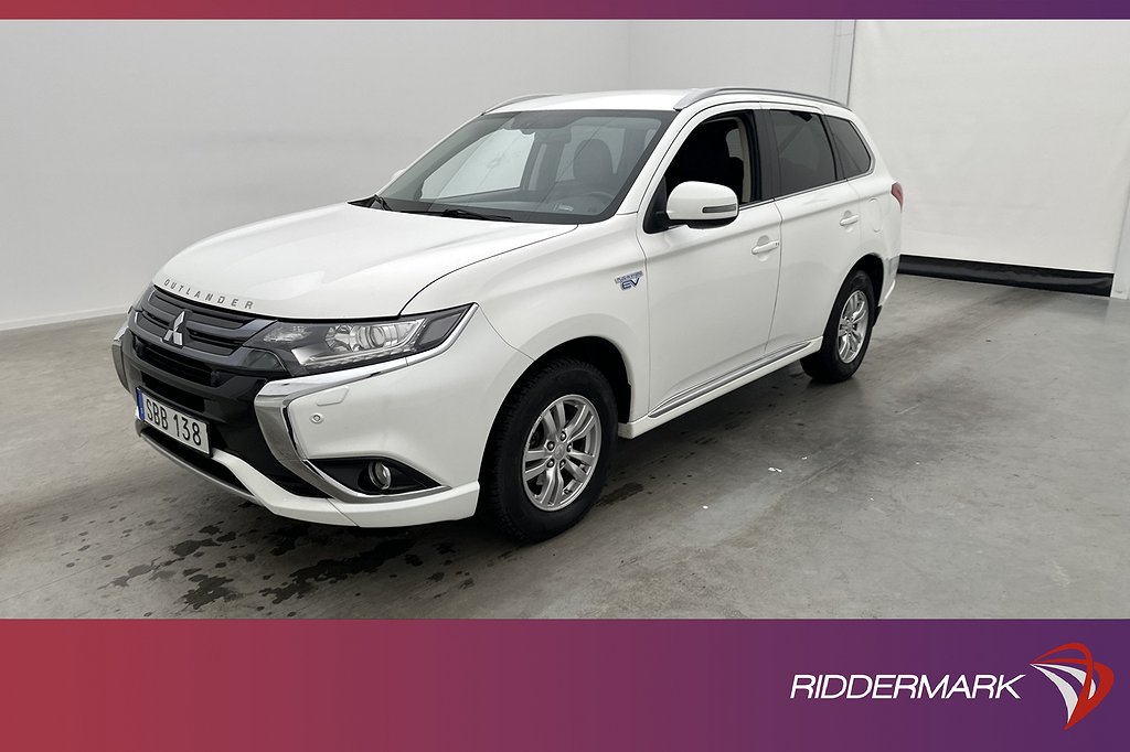 Mitsubishi Outlander PHEV AWD 203hk Comfort Kamera Dragkrok