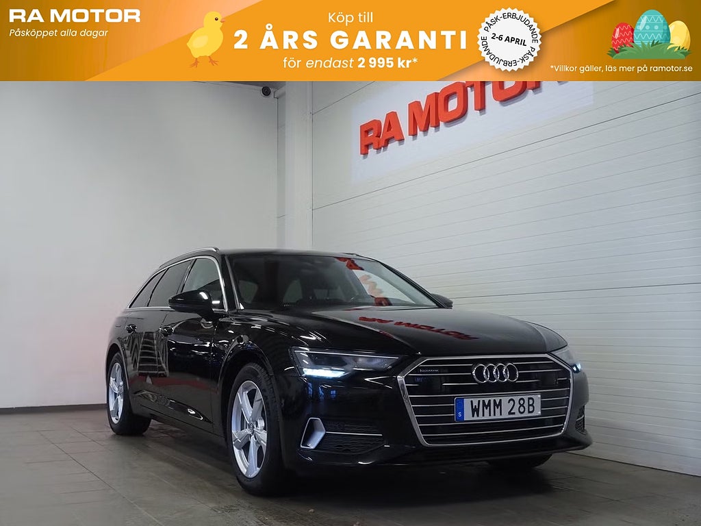 Audi A6 Avant 45 TFSI quattro TFSI MHEV 245hk Navi Värmare Drag 2020