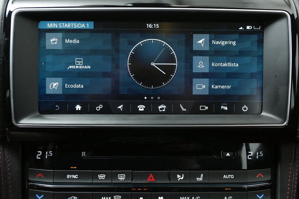 Jaguar F-Pace 30d AWD R-Sport 300hk Panorama Värmare 2018