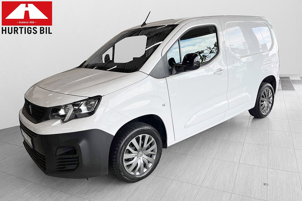 Peugeot Partner L1 1.5 BlueHDi 130 EAT Drag Värmare Bkamera