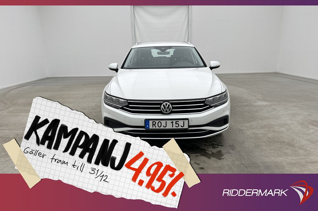 Volkswagen Passat Sportscombi 1.5 TSI 150hk Kame 4,95% Ränta