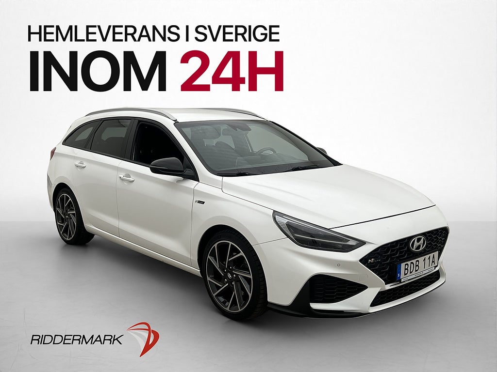 Hyundai i30 1.5 T-GDI 159hk N-Line Kamera Navi CarPlay Drag
