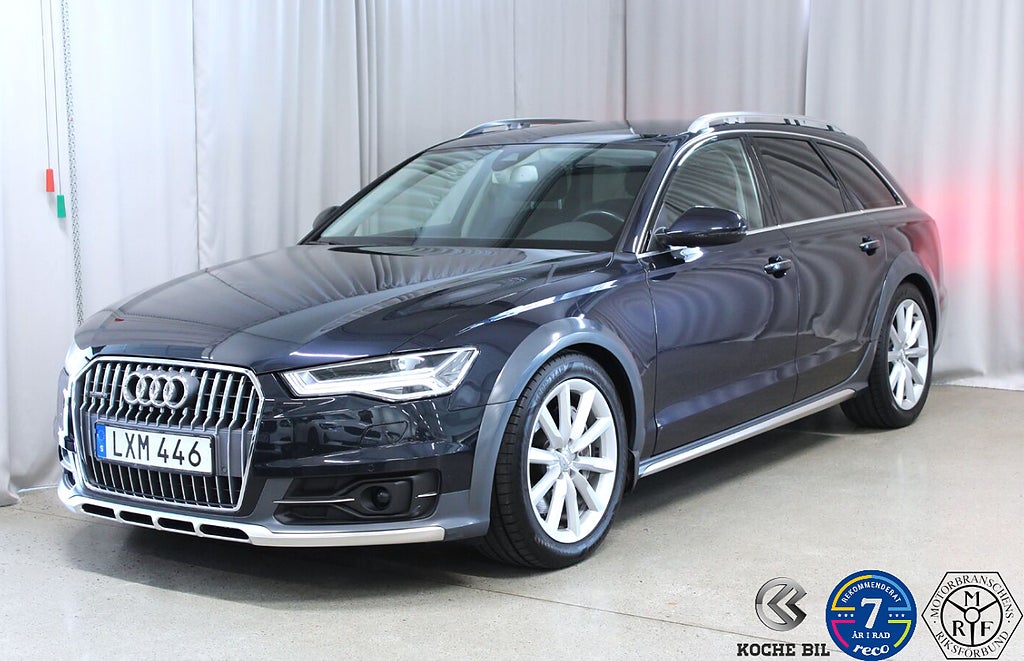 Audi A6 Allroad 3.0 TDI V6 320 HK quattro, Luftfjädring, Värmare, Dra