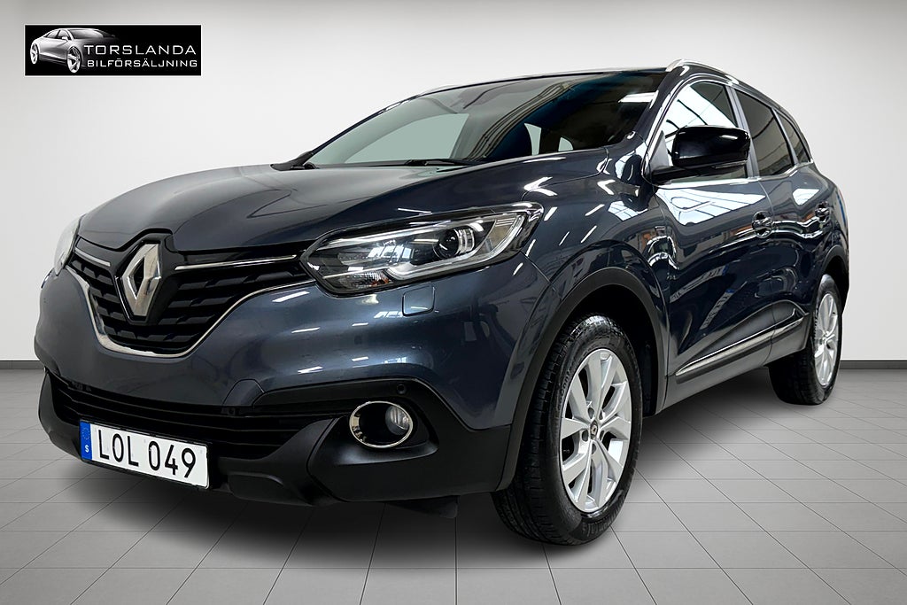 Renault Kadjar 1.3 TCe 140hk Limited B-kamera GPS V-hjul Nyservad