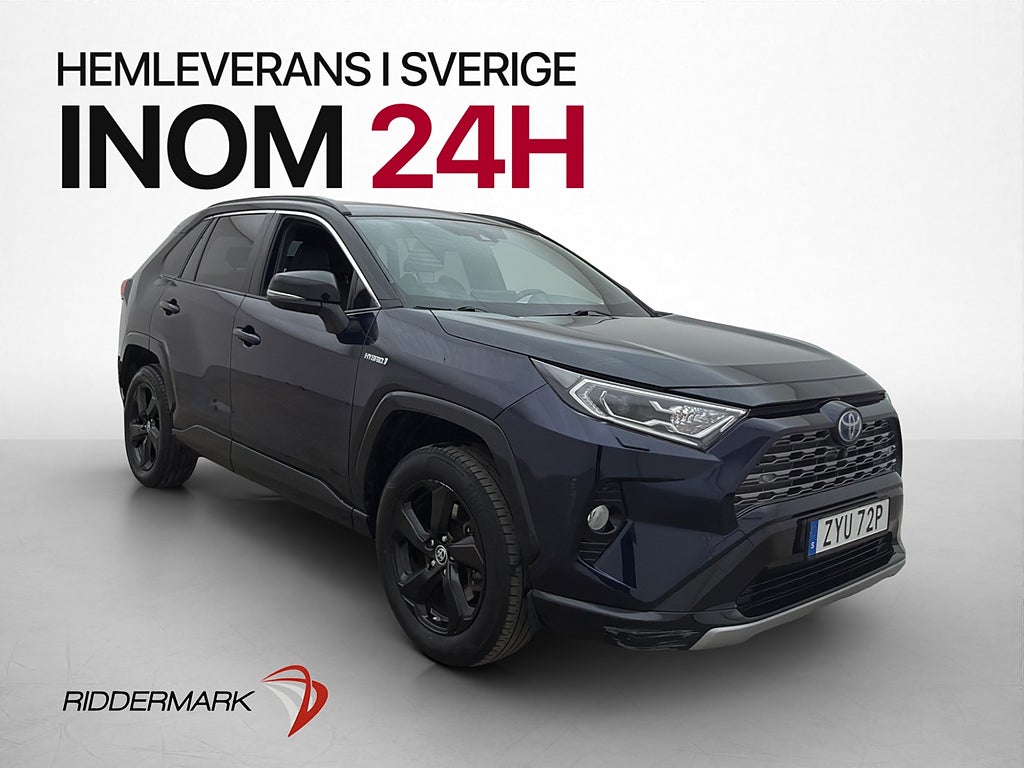 Toyota RAV4 Hybrid AWD-i 222hk Style JBL 360° Rattvärme