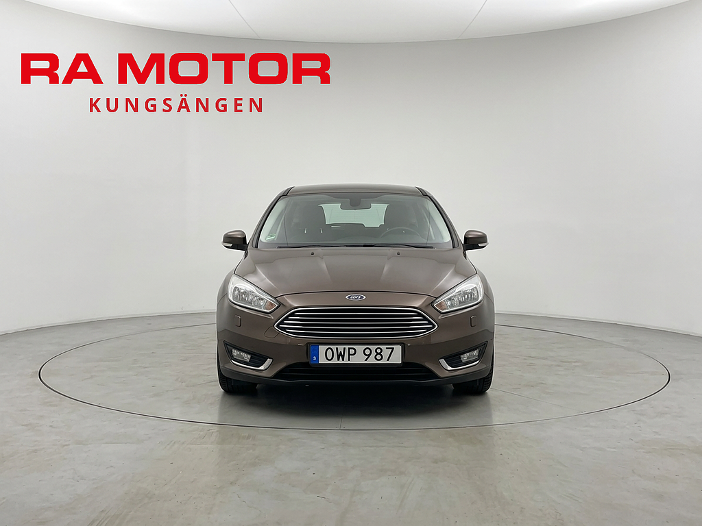 Ford Focus 1.0 125hk EcoBoost | Titanium | B-kamera | K-rem bytt | 2016
