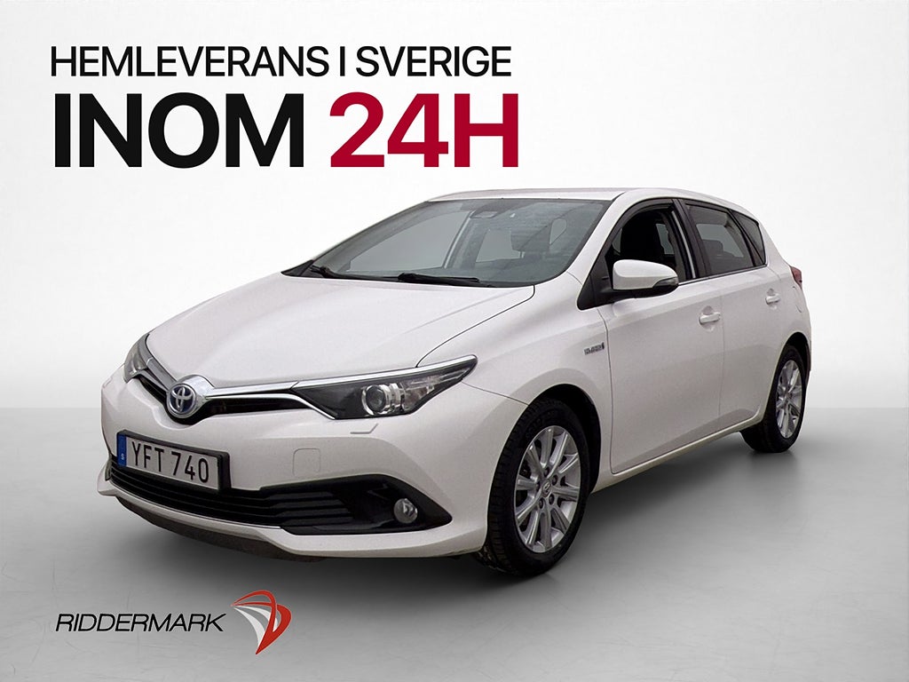Toyota Auris Hybrid 136hk Active Kamera 0.36 l/mil