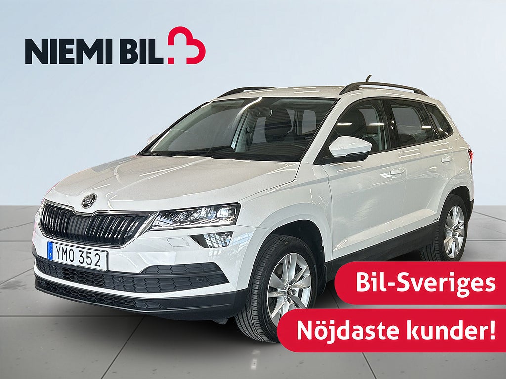 Skoda Karoq 1.0 TSI Style S&V-hjul/Drag/Kamera/Carplay/Ambient