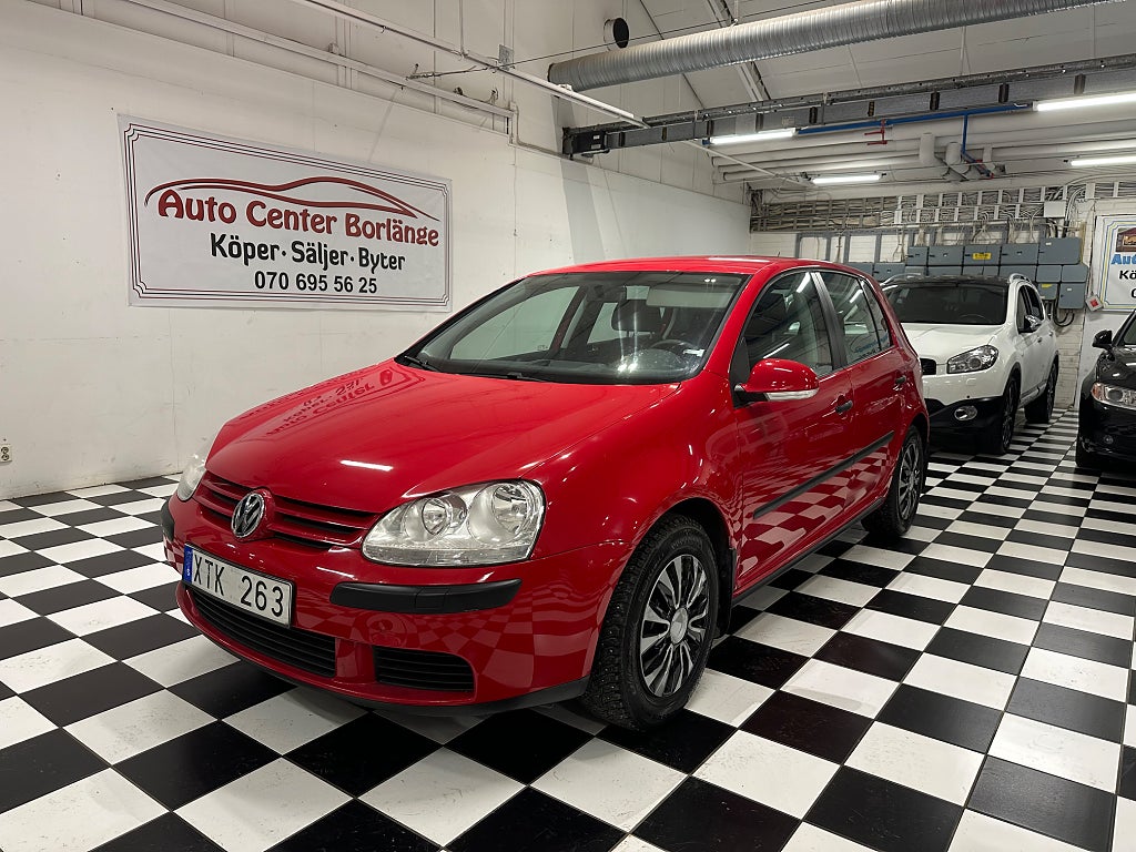 Volkswagen Golf 5-dörrar 1.6 FSI Trendline Euro 4 Ny Bes