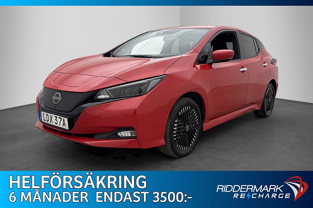Nissan Leaf e+ 217hk 62 kWh N-Connecta 360° CarPlay Rattvärm