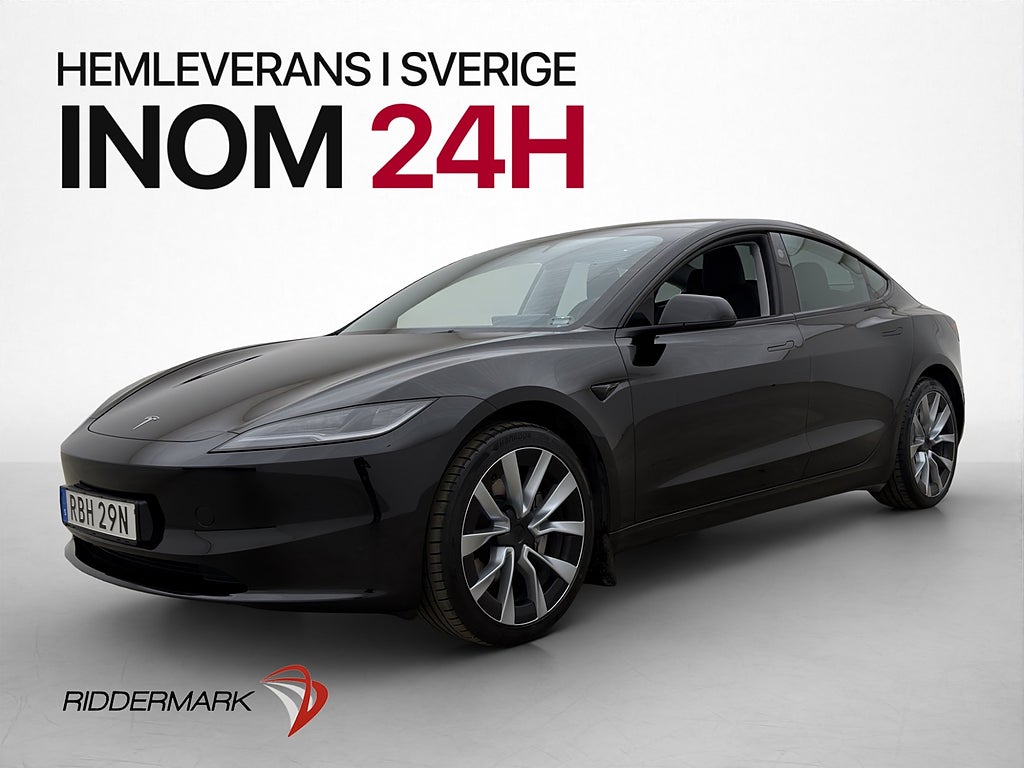 Tesla Model 3 Standard Range Autopilot Skärm bak Svensksåld