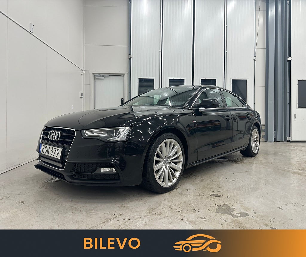 Audi A5 Sportback 3.0 TDI 245hk Quattro S-Line Bluetooth Drag