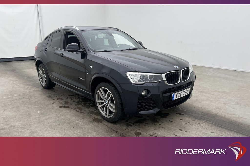 BMW X4 xDrive20d M Sport P-Värmare HiFi Navi Drag