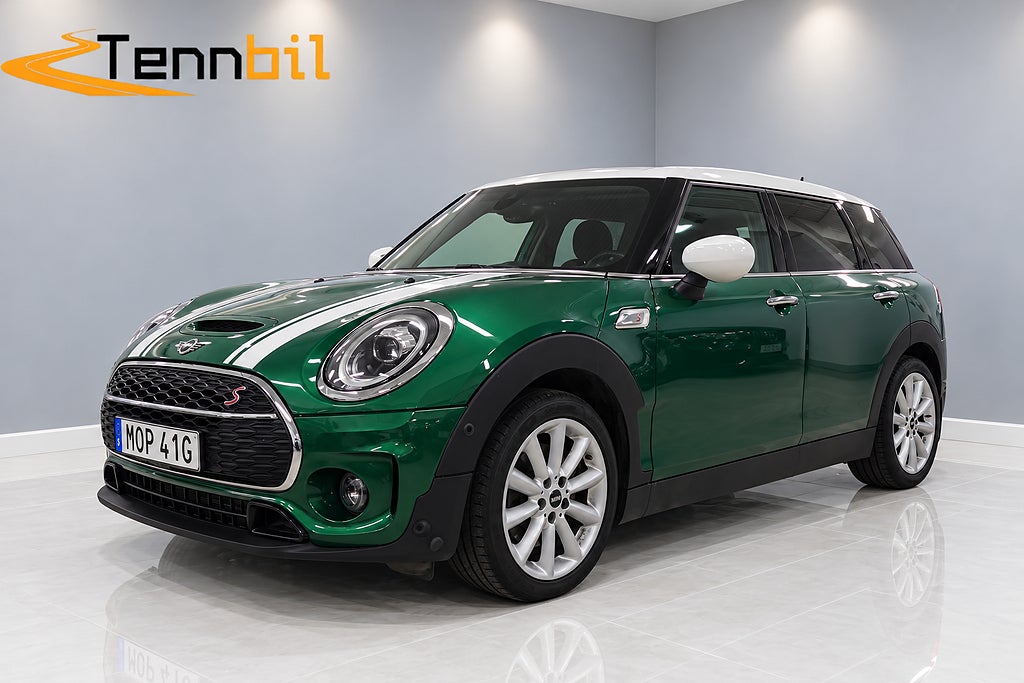 MINI Clubman Cooper S DCT 192hk Salt II Experience M&K-värmare 
