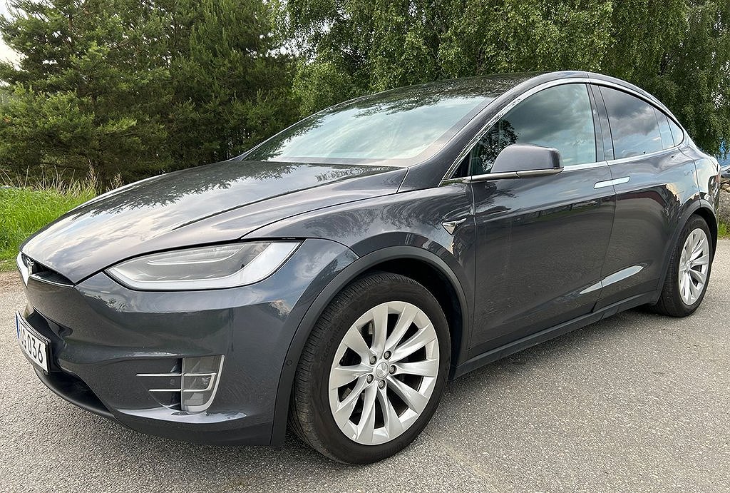 Tesla Model X 100D 423Hk AWD 6-Sits Drag 2Äg.Sv-Såld